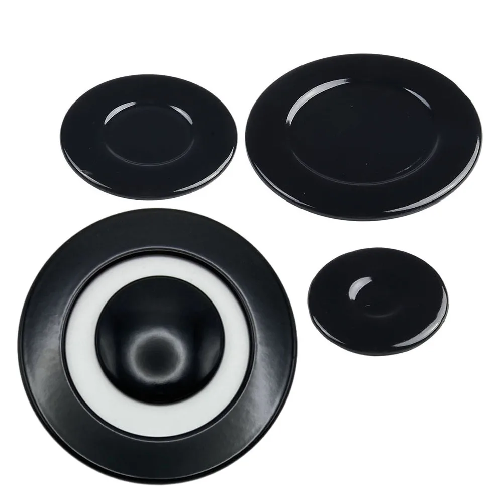 4Pcs Burner Cap Suitable For SABAF Gas Stove Top Fire Cover Oven Burner Accessories Home Improvement Parts Accessories