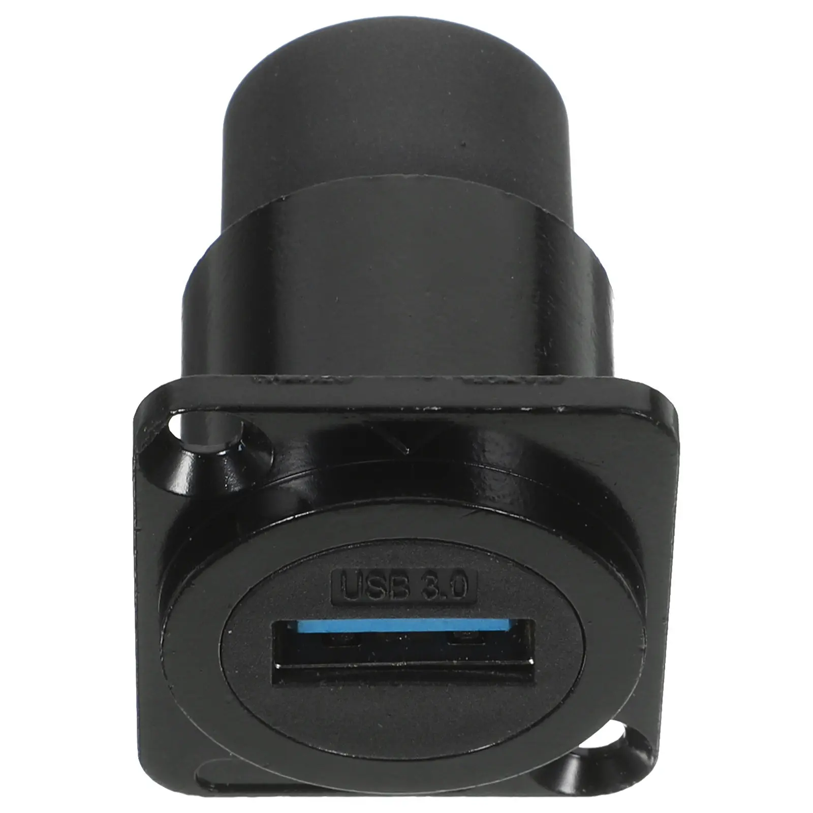 

USB Bulkhead Panel Connector USB 3.0 Flush Mount Adapter 50Gbps High Speed Through Waterproof Coupler