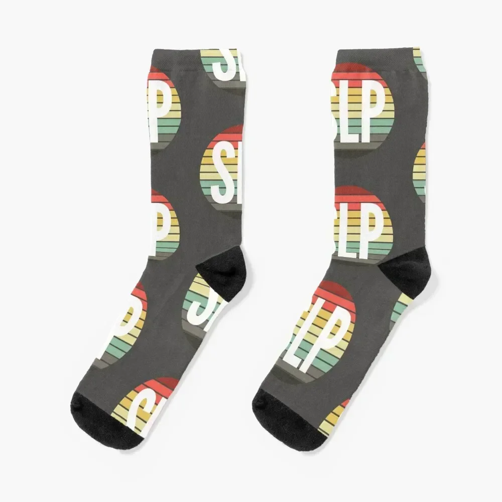 

Speech Language Pathologist, SLP, Speech Therapist Socks custom winter Stockings man moving stockings Socks Man Women's