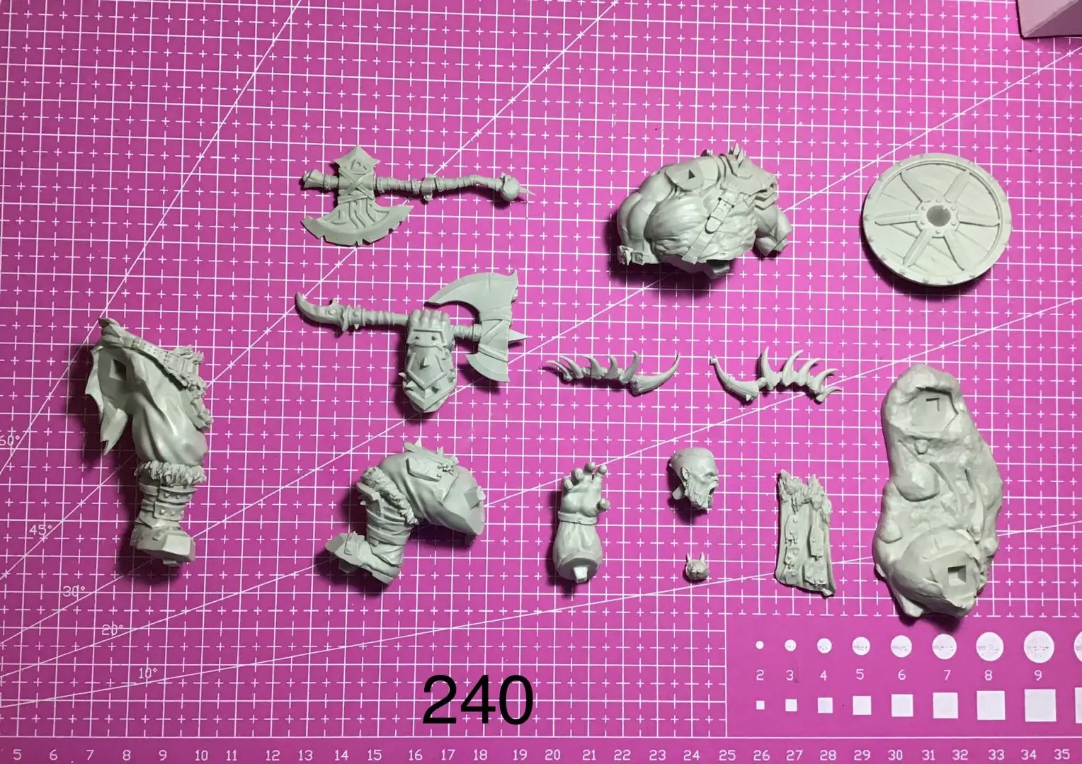 1/24   Resin Model Figure GK，Unassembled and unpainted kit