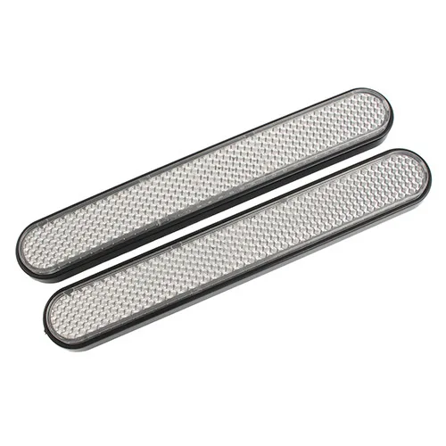 2pc Motorcycle Universal Front Lower Fork Reflector Sticker Rear Saddlebag Reflective Cover For Harley Sportster 883 view 3