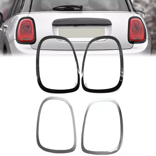 Imagen 2 del producto Para Mini F55 F56 F57 Cooper S JCW One 2014-2021 faro delantero/luz trasera anillo embellecedor envolvente decoración de luz de estilo