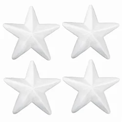 Star Foam Christmas Diy Craft Decorations Stars Crafts Polystyrene White Decor Tree Ornament Decoration Shape Party