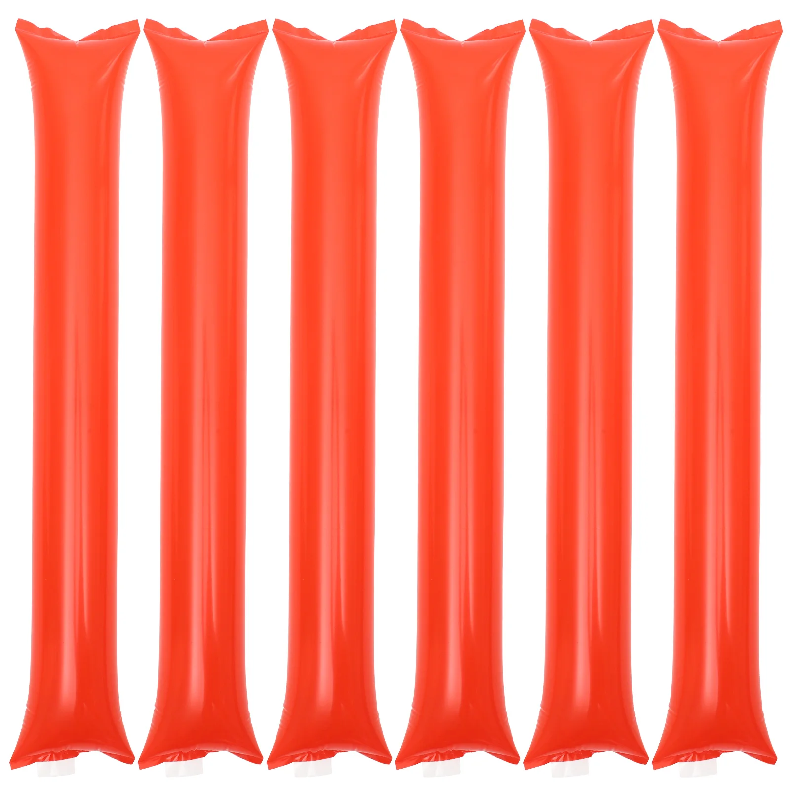 

40pcs Inflatable Cheer Sticks Orange Sports Event Reusable Clappers Party Favors Concert cheeringsticks Lightweight