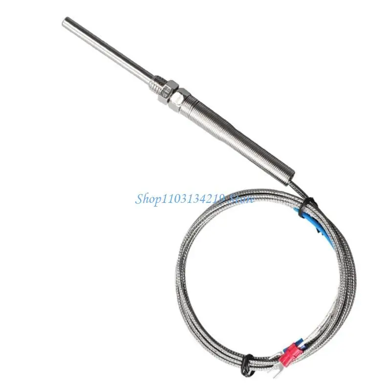 Sonda termocoppia N5KC con filettatura a vite da 8 mm e filo da 1 m misurazione accurata della temperatura