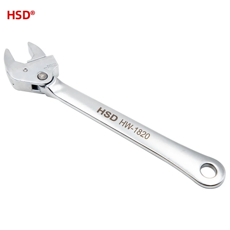Imagem -03 - Hsd-quick Release Selflocking Wrench Métrica e Imperial Tamanhos Disponíveis Durável Aberto Ratchet Wrench Ratchet