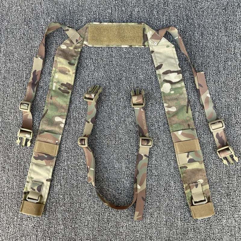 Tactical MK3 MK4 Chest Rig H Strap D3CRM Chest Strap Multicam Airsoft Vest Shoulder Strap Accessories