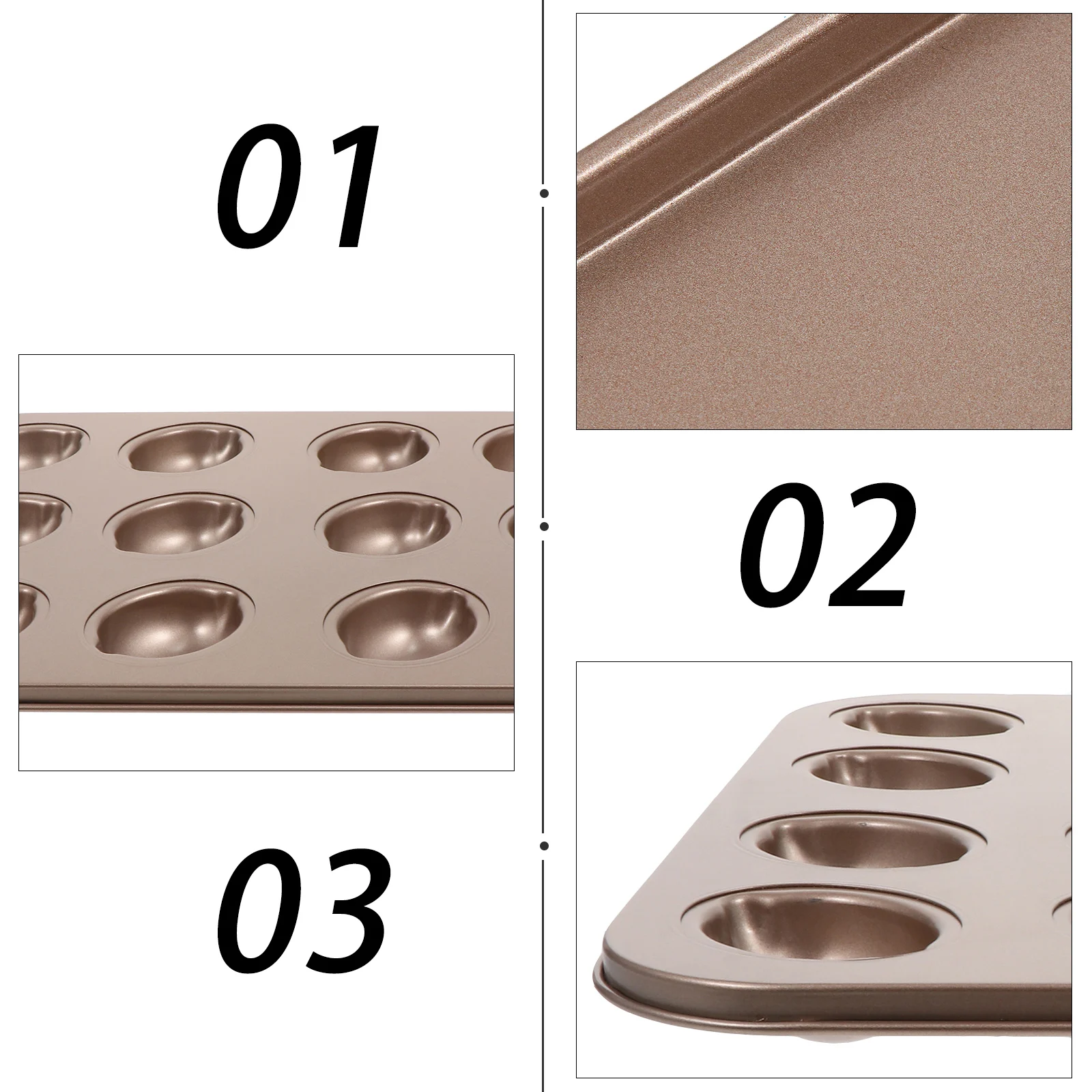 

Baking Tray Dish Carbon Steel Non Stick Easy Clean Oven Pan Bread Mold Outdoor Barbecue Camping Parties Kitchen Tool