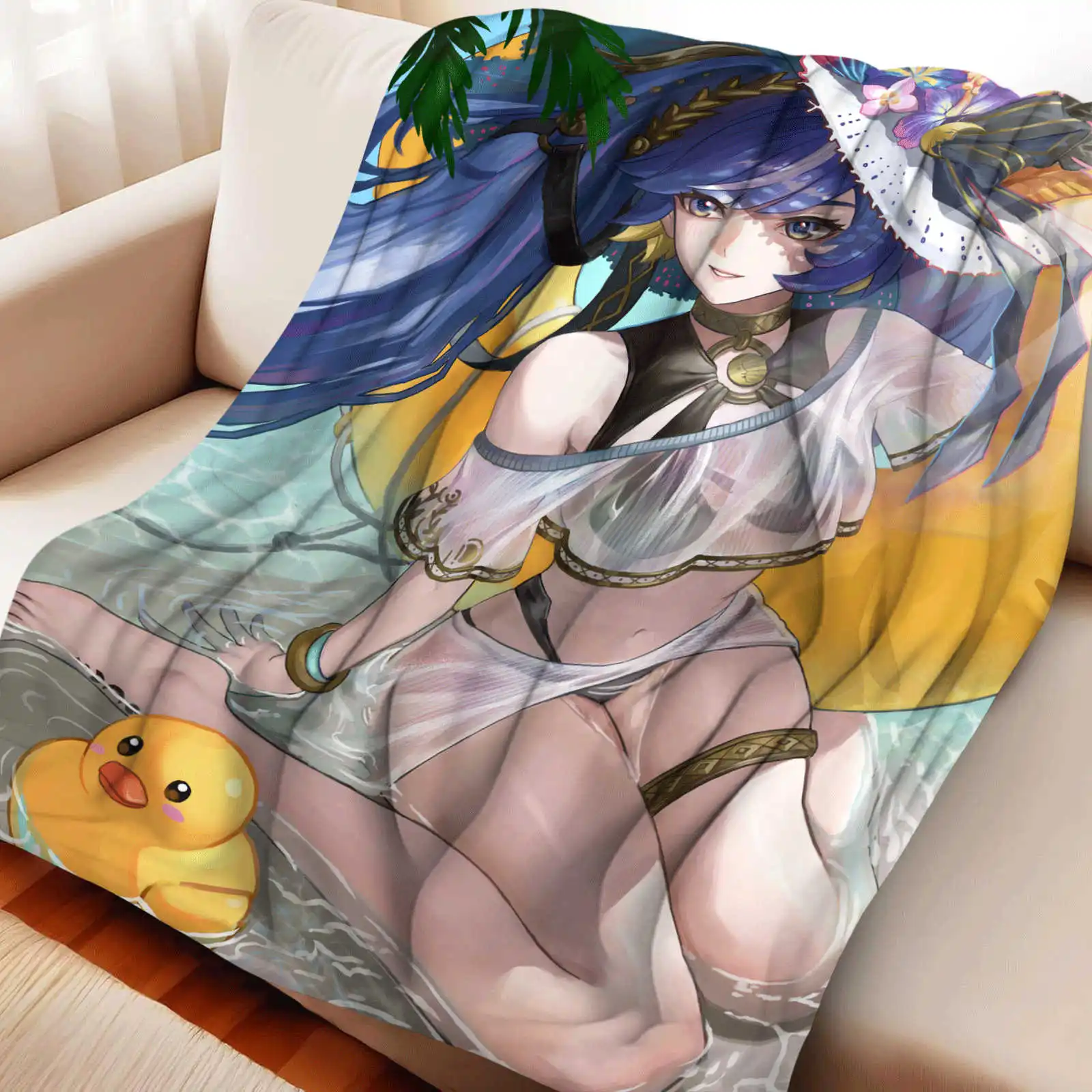 

Genshin Impact фланелевые одеяла фланелевое одеяло пледы для гостиной спальни кровать