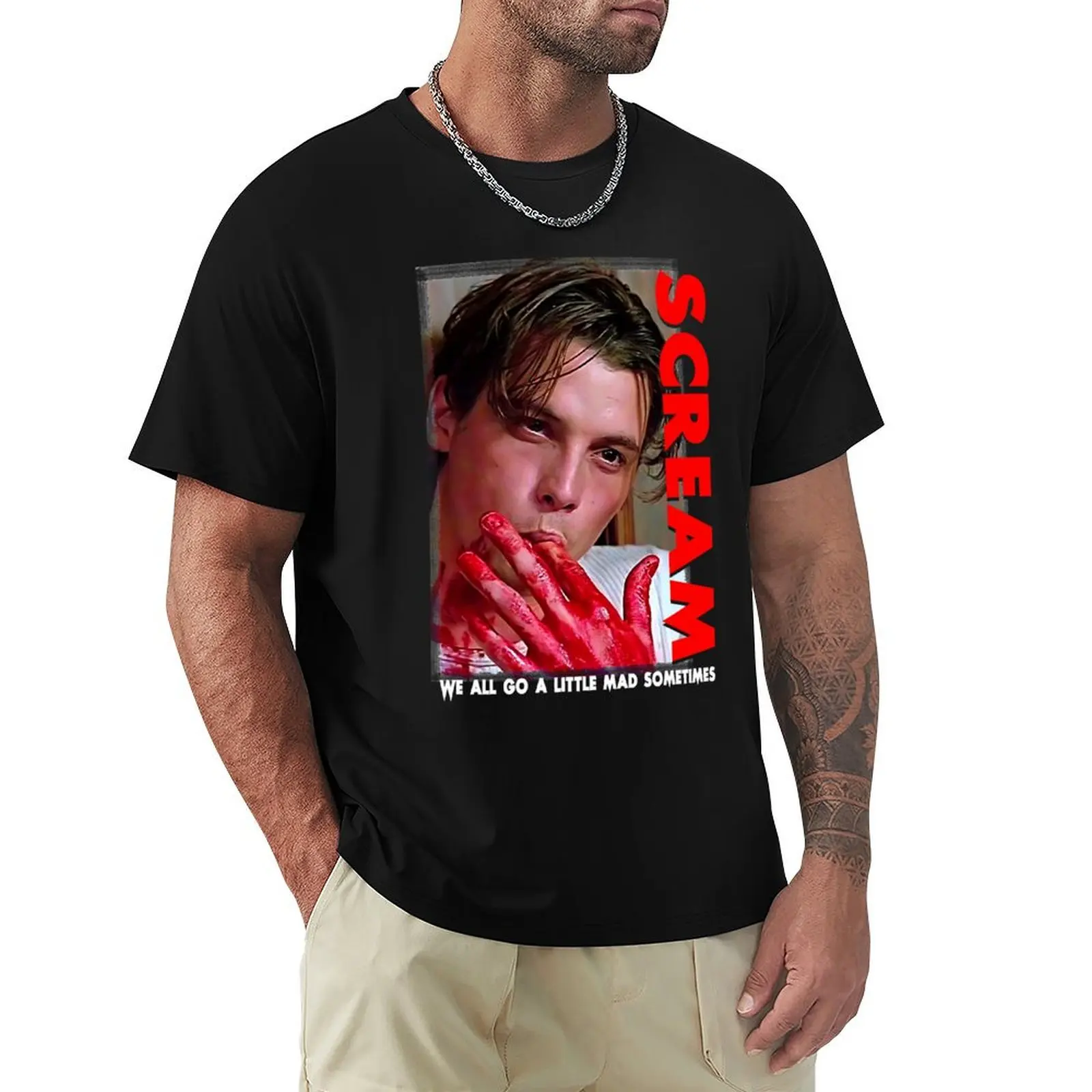 

We All Go A Little Mad Sometimes Art T-Shirt Breathable Travel T-Shirt