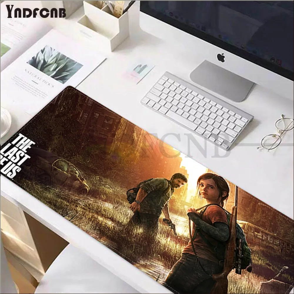 Imagem -03 - Último de Nós Borracha Mousepad Durável Mouse Pad para Gamer Desktop Mouse Pad Tamanho Novo o