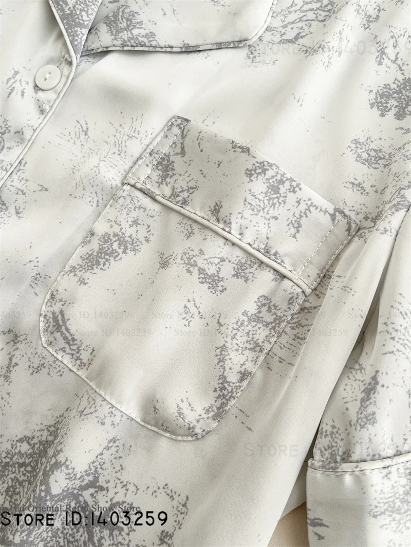 الصيف الإناث 2 قطعة منامة مجموعة المتسكعون مثير طباعة زهرة نوم منامة دعوى فضفاضة عادية رايون Homewear بيجامة الملابس الداخلية