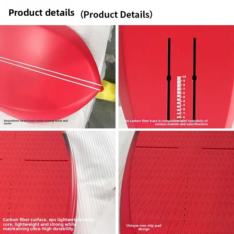 Full Carbon Hydrofoil Board Kite Surfboard Wind Wing Windsurf Board Propulsion, Pedal Foot Water Skateboard