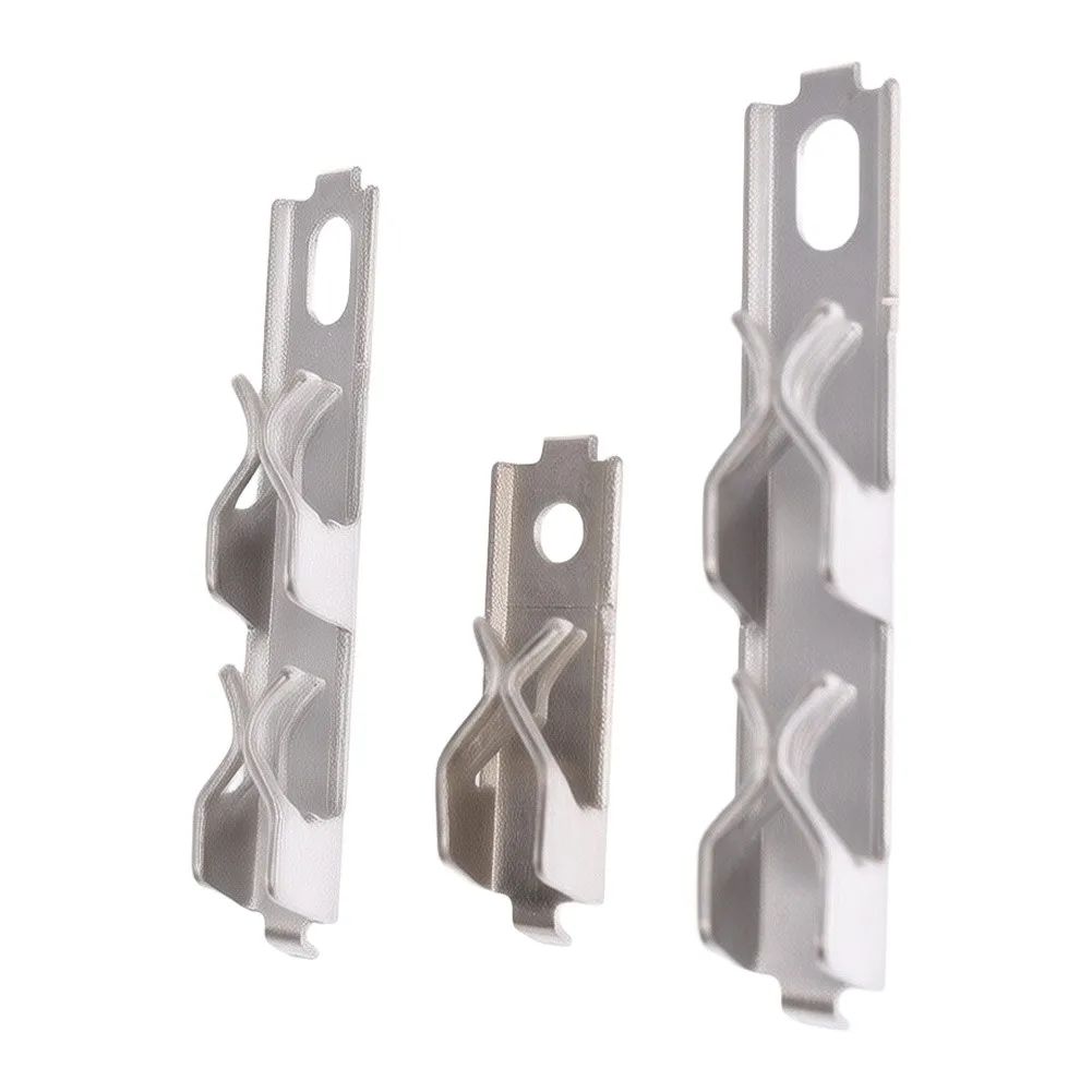 5pcs Metal Connection Tabs for Battery Adapter PCB with Dual Hole Mounting for 14.4V and 18V Board-Level Applications