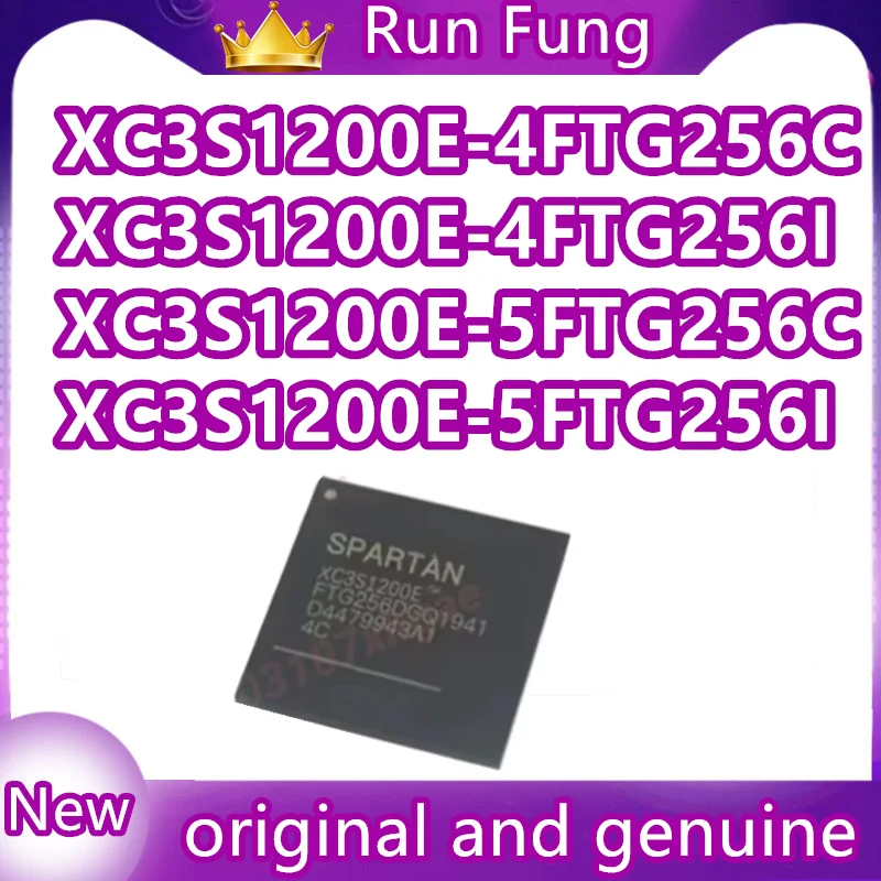XC3S1200E-4FTG256C XC3S1200E-4FTG256I XC3S1200E-5FTG256C XC3S1200E-5FTG256I XC3S1200E XC3S1200 XC3S XC3 XC IC Chip BGA256 1PCS