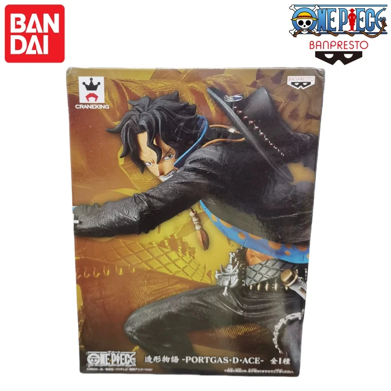 Auf Lager Bandai Banpresto Original One Piece Portgas D Ace Zoro Modellpuppe Brandneue verpackte Actionfigur Anime-Charaktere
