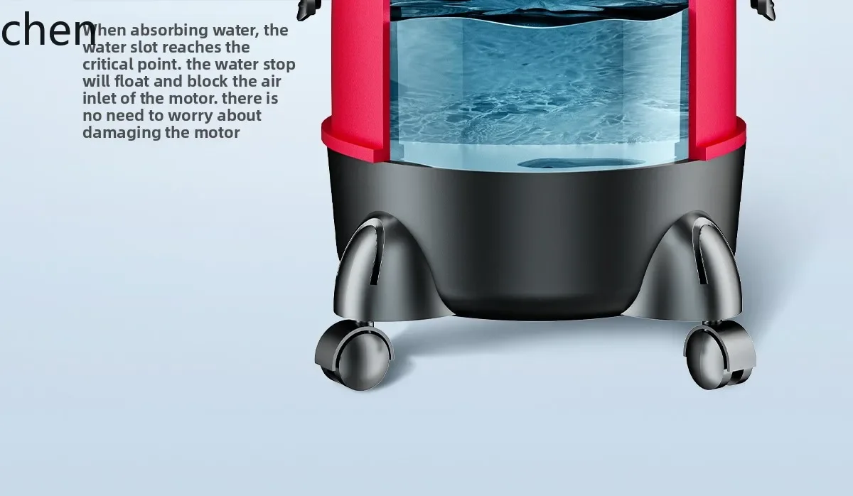 HTT пылесос, большое всасывание, красивый шов, супермощный, специальный промышленный пылесос для мойки автомобилей.