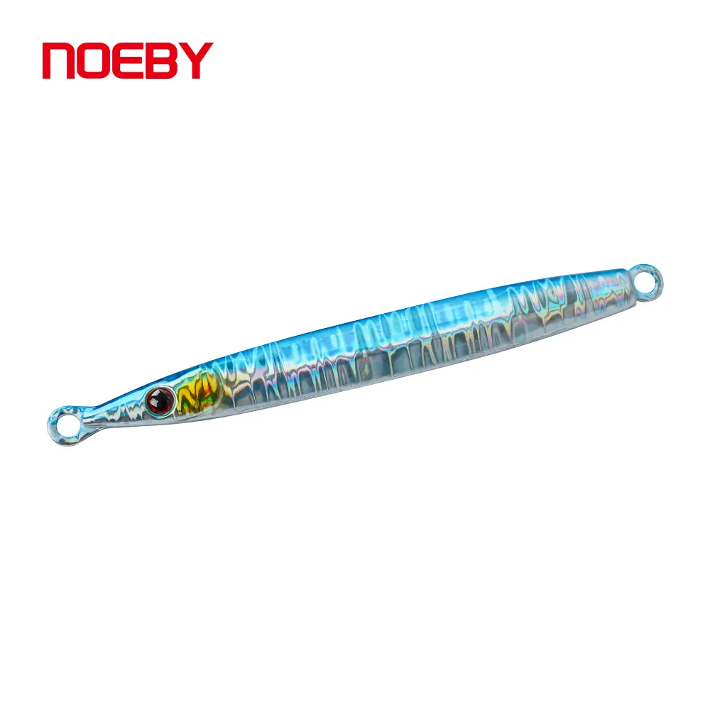 Noeby Metal Jig Fishing Lure 60g Long Casting Jigs Steel Panels Stronger Shore Jigging Artificial Hard Bait