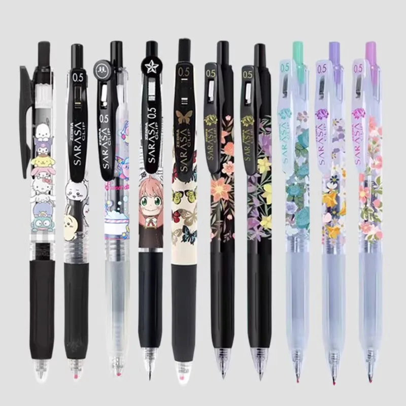 Japan ZEBRA Limited Gel Pen jj15 Bullet Push Gel Pen Eight Cities in China Sign Pen 0.5 Black