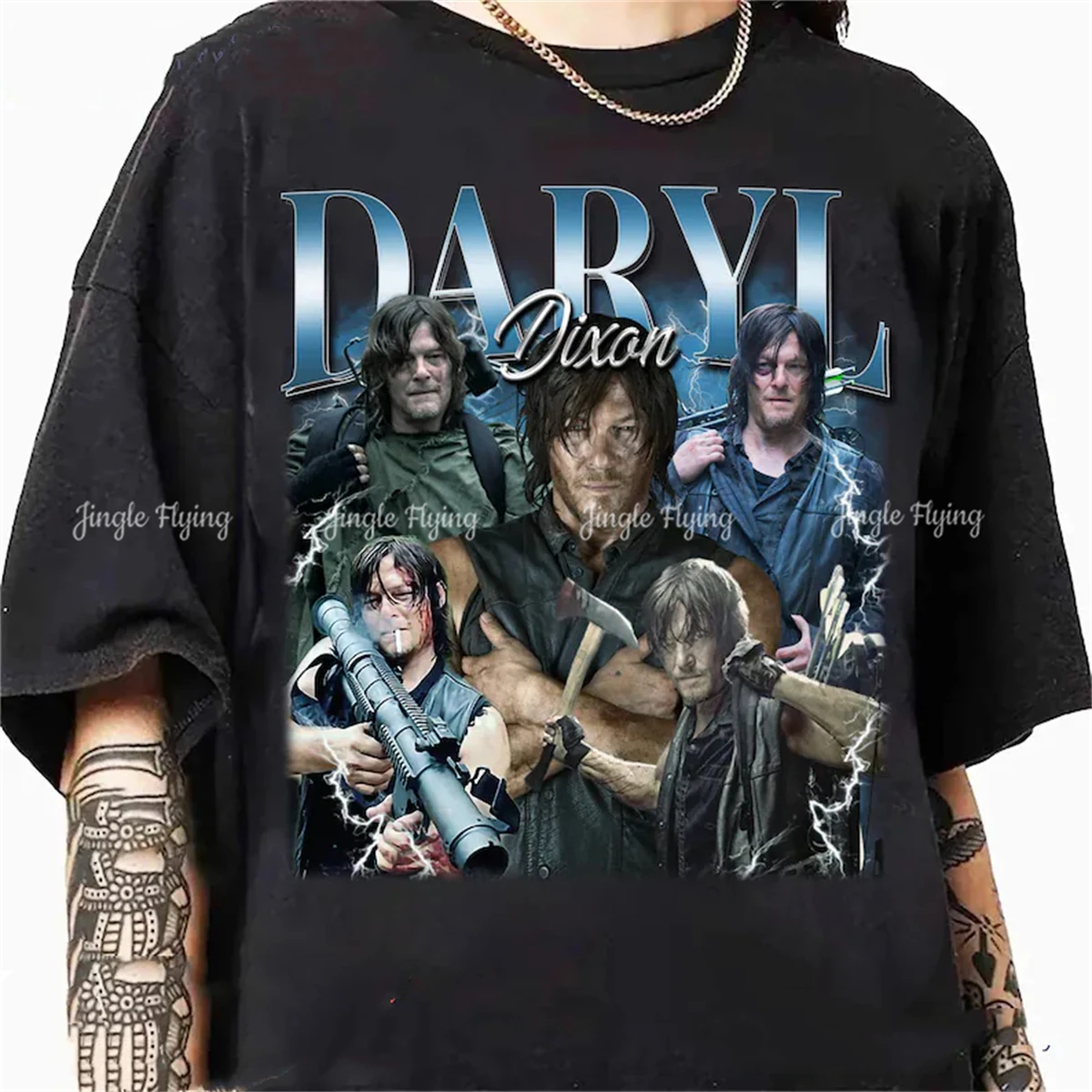 Daryl Dixon Norman Reedus Shirt Rick Grimes Unisex T-Shirt