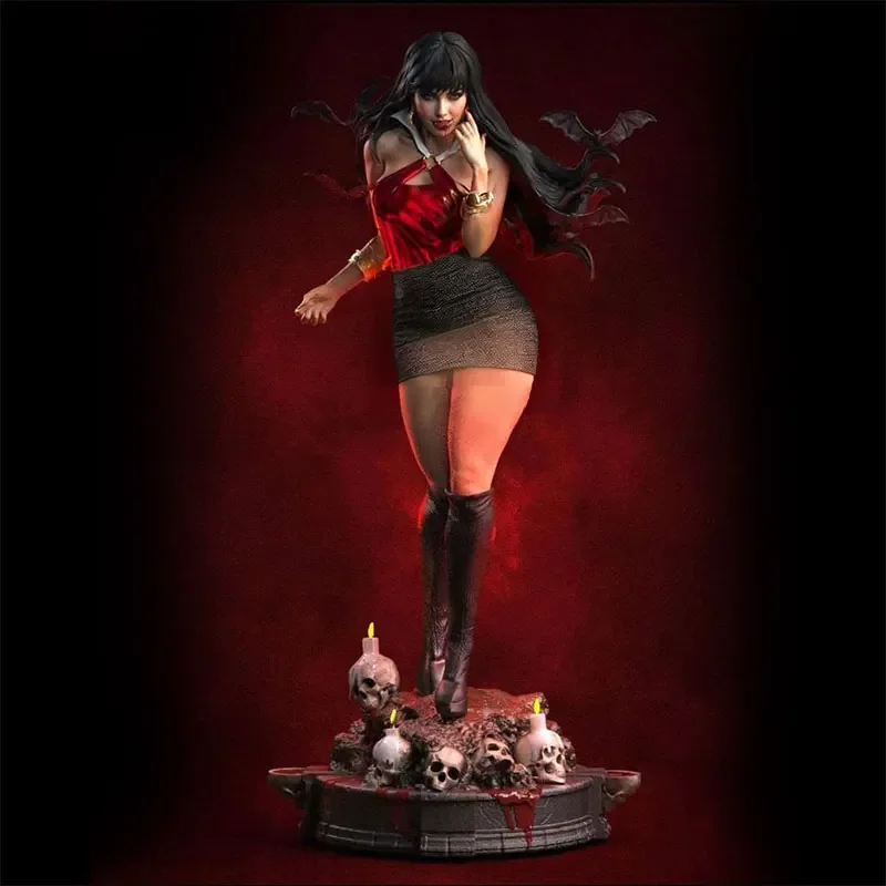 1/24  1/18  Resin Model Kit Vampirella Woman Figure Sculpture Unpainted No Color RW-1334