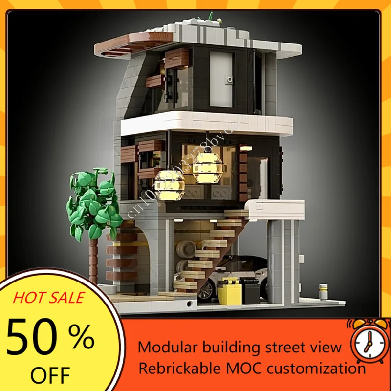 1824PCS Nimbus ONE Modular MOC Creative street view Model Building Blocks Architecture DIY Education Assembly Model Toys Gifts