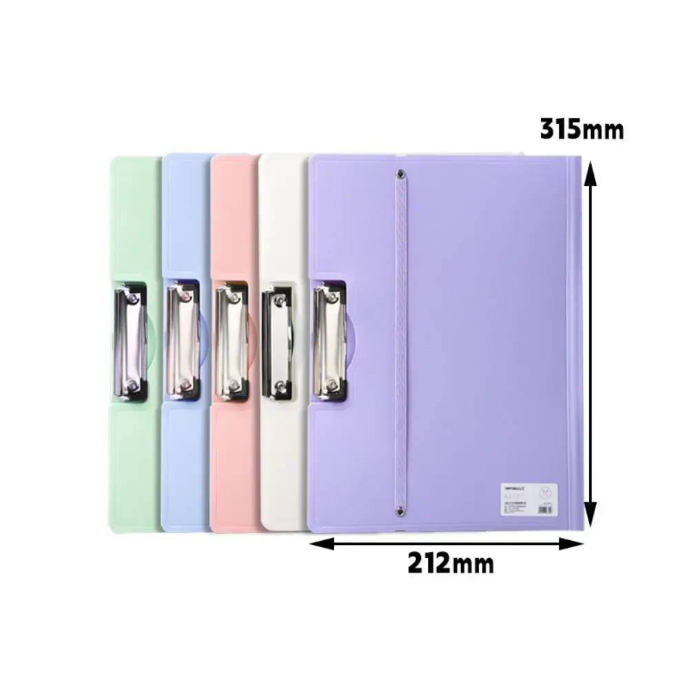 Kreative Strap Design A3 Datei Ordner Multifunktions Prüfung Papier Lagerung Clip Zwischenablage Schreibwaren