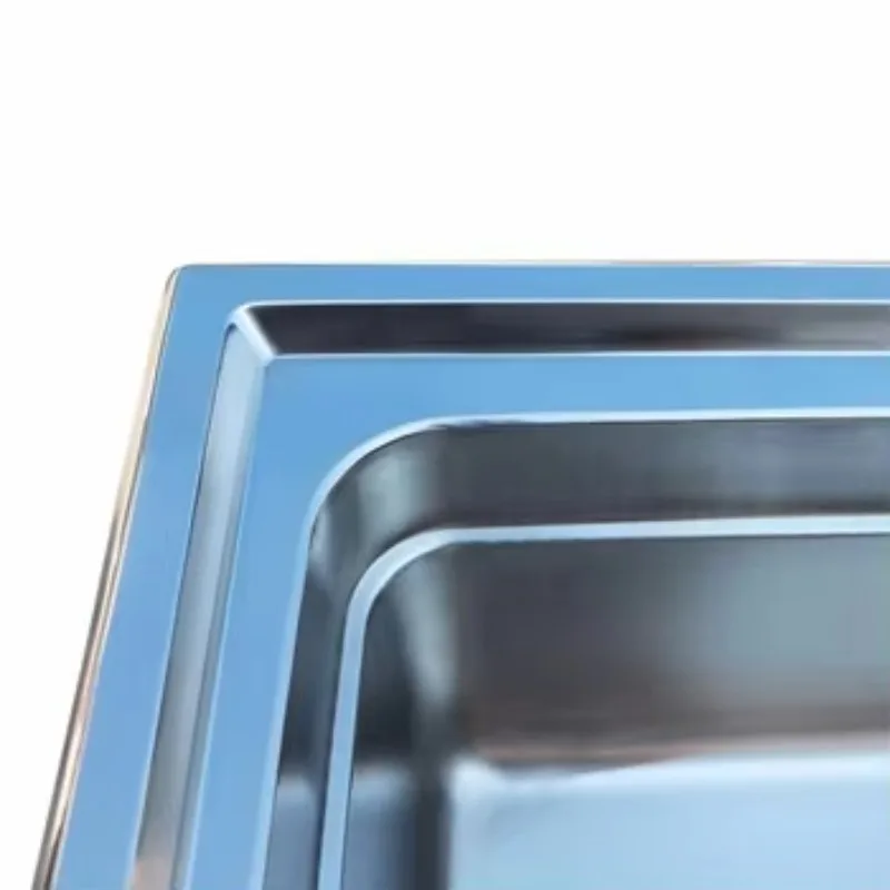 بالوعة 18 قاعدة من الفولاذ المقاوم للصدأ أجزاء طاولة المطبخ القابلة للطي