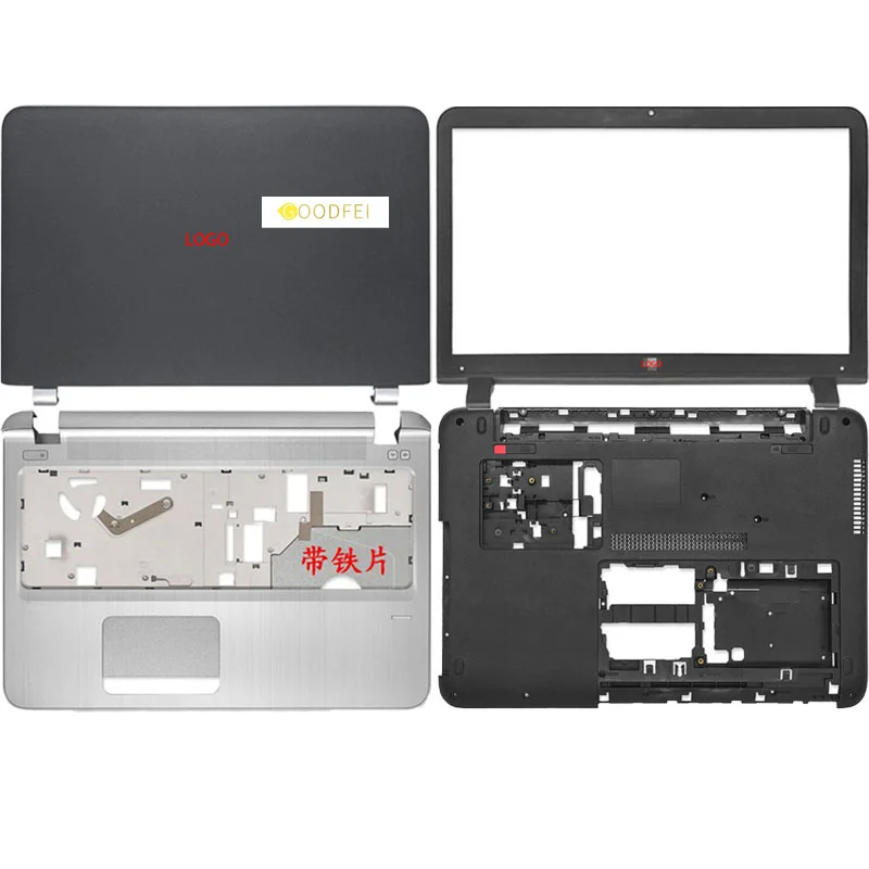 New For HP ProBook 450 G3 455 G3 Laptop Lcd Back Cover Rear Lid Frame Palmrest Keyboard Bezel Bottom Case Notebook Housing