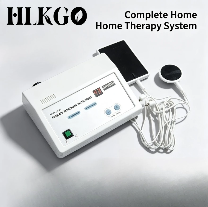 Urinary  Local Pain Symptom Relief – Heated Electric Pulse Prostate Massager Non-Invasive Portable Home Device