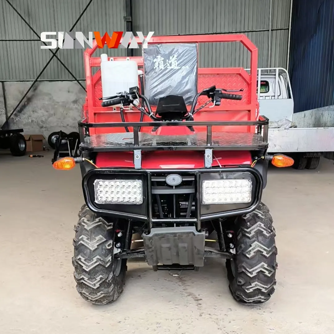 OEM 250cc Electric Start Farm ATV UTV Utility Vehicle for Hilly Terrain Agriculture Work