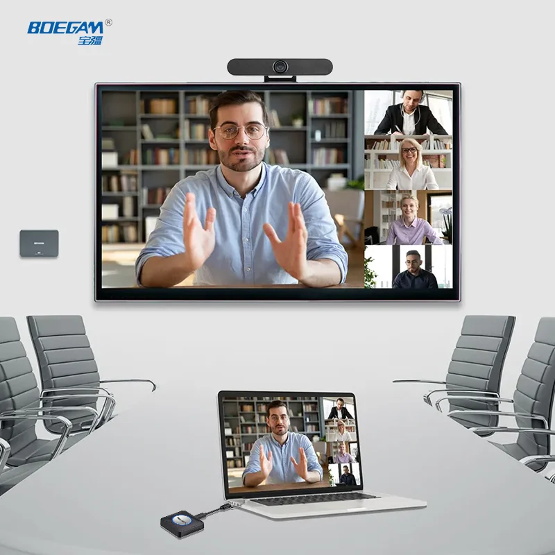 

Integrated All-in-One Video Conferencing Device for Huddle Rooms & Small Meeting Spaces