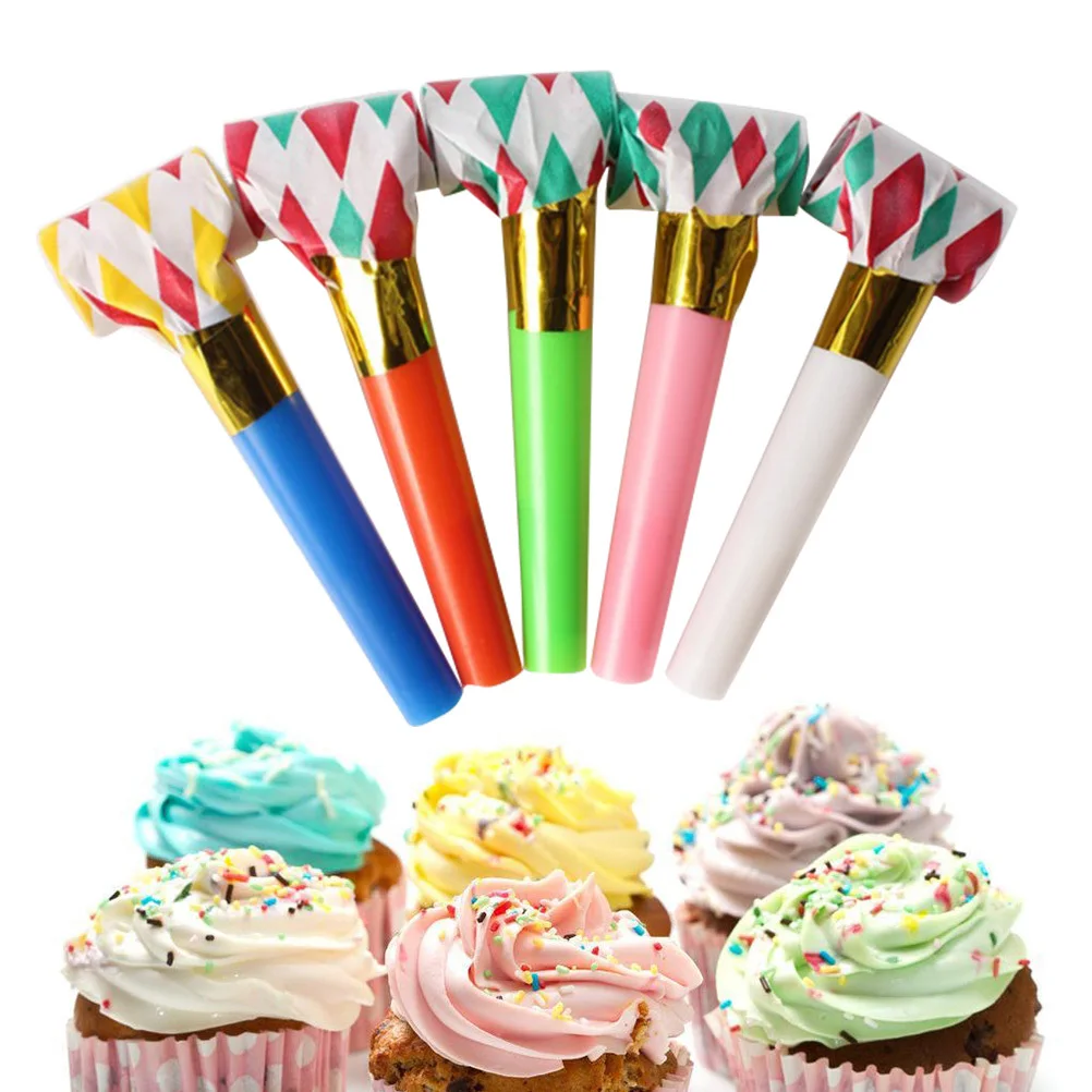 25 uds., 6Cm, recuerdos de fiesta inflables, fabricantes de ruido brillante para cumpleaños, Halloween, boda, Carnaval, eventos deportivos, fiesta