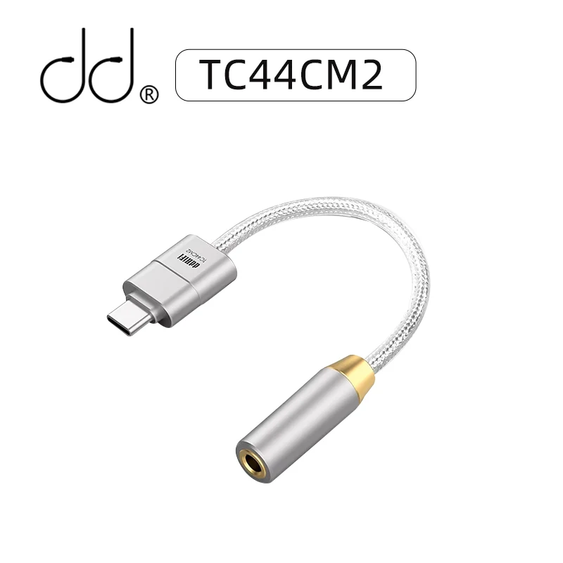 DD ddHiFi TC44C M2 High-Fidelity USB-C to 4.4mm DAC & AMP Cable - Lossless Decoding Adapter up to PCM 32bit/384kHz