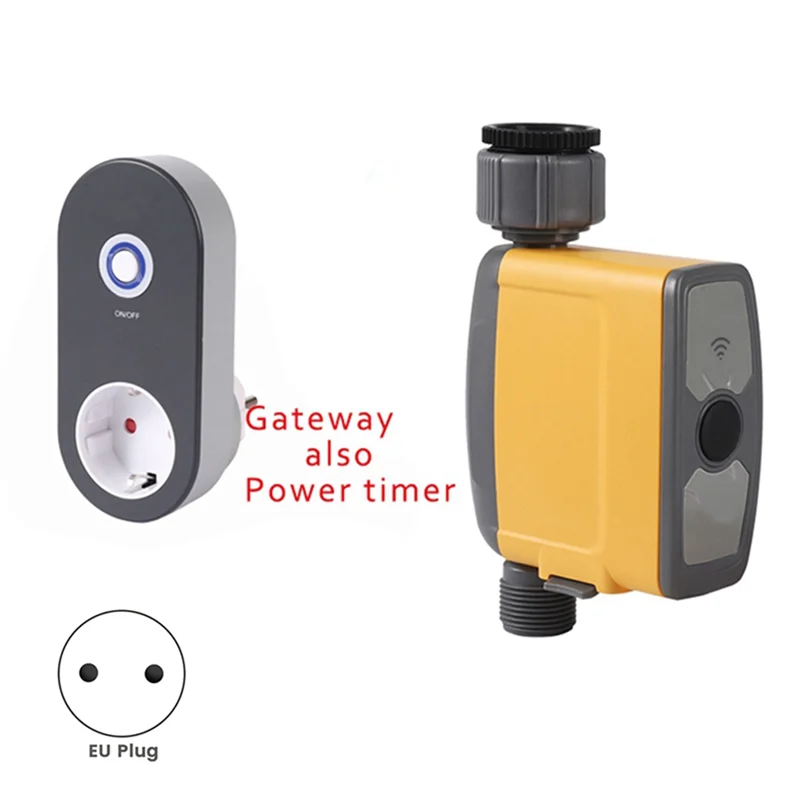 

A36T-Wifi контроллер воды умный спринклерный контроллер Wi-Fi контроллер орошения беспроводная система полива клапан приложение EU PLUG