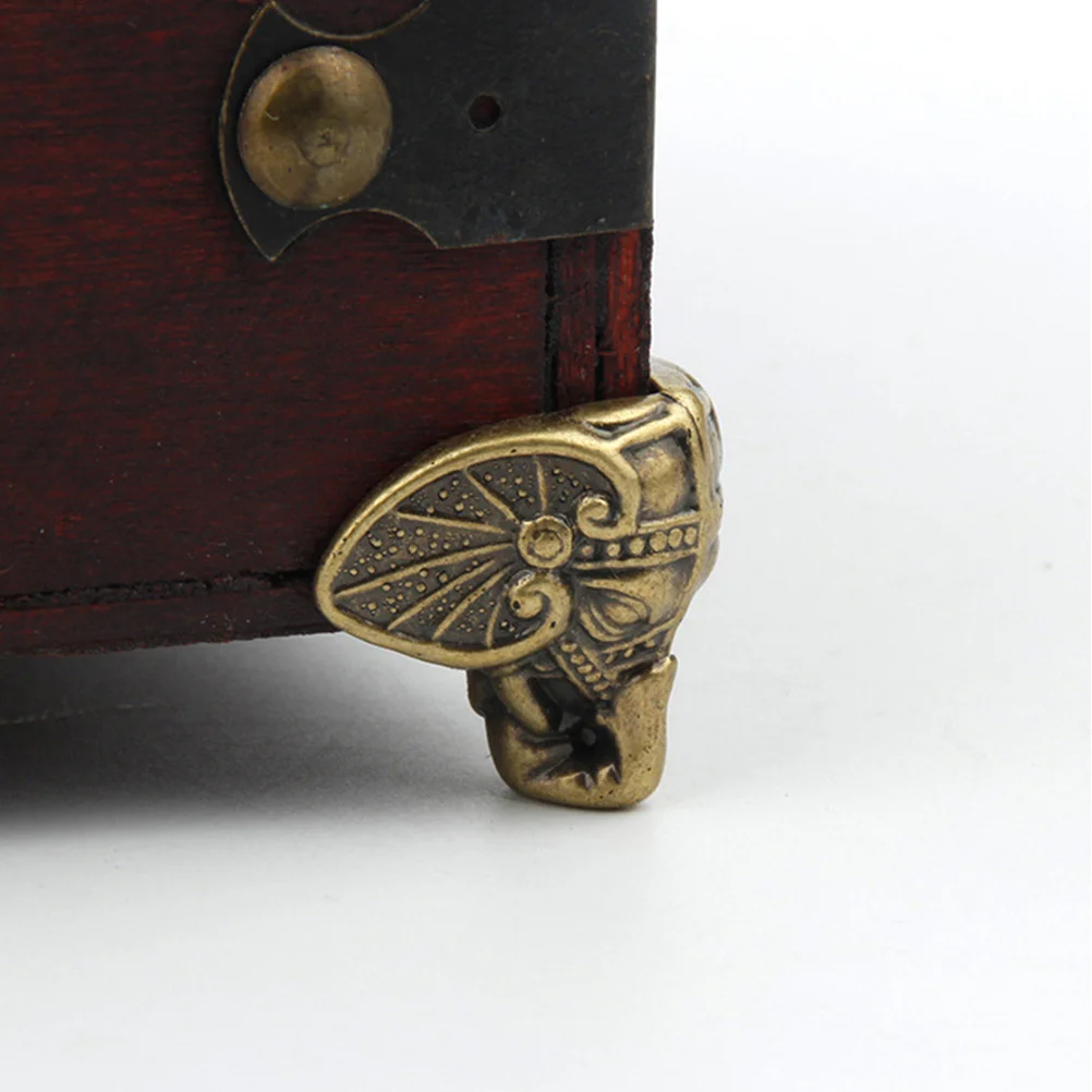 10 قطعة أقدام أثاث أنيقة دائم جوهرة صندوق ركن حماة دعم الساقين ديكور دعم الساقين أقدام أثاث وسادة