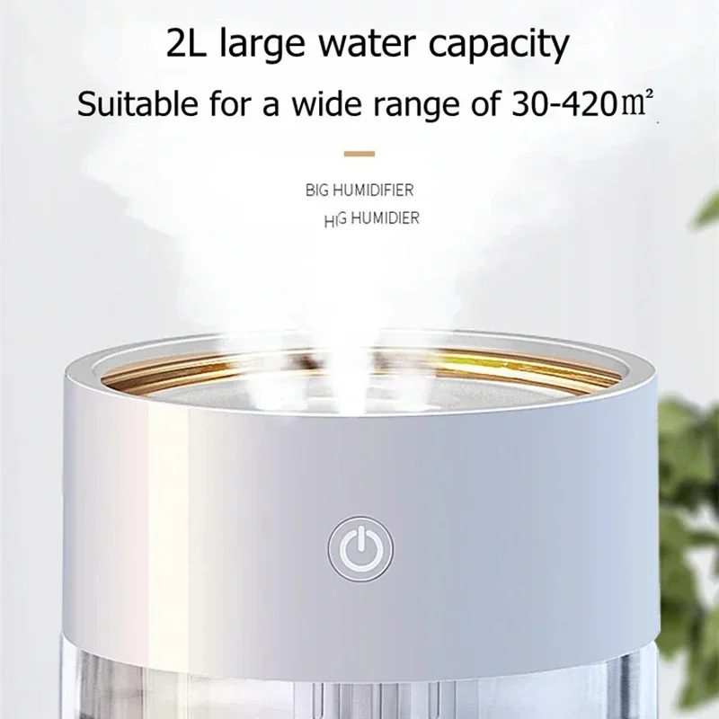 Xiaomi Youpin-Humidificateur d'air à ultrasons, diffuseur essentiel, lampe LED, triple buse, brumisateur RapFog, distributeur d'odeurs, nouveau