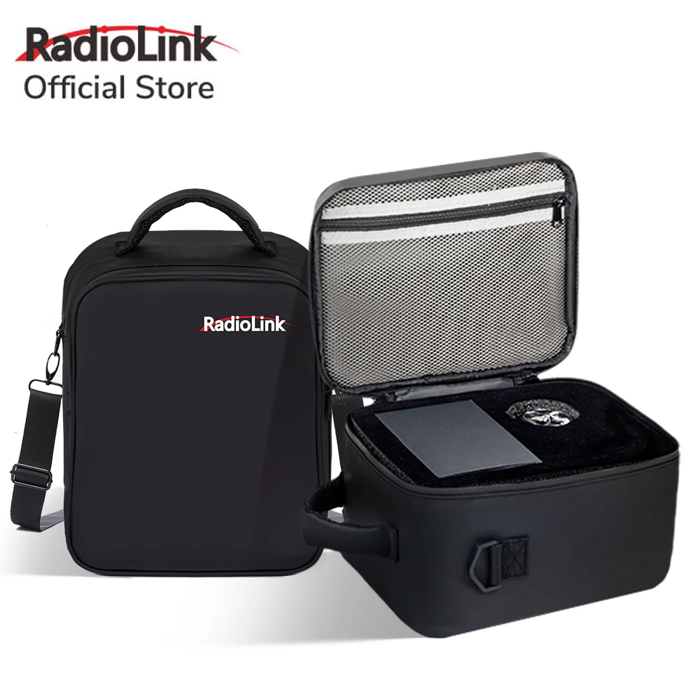 Radiolink RC8X Storage Bag Hard-Skin Hand Bag Carrying Portable Shoulder Bag Protect Original Replacement for FLYSKY Noble NB4