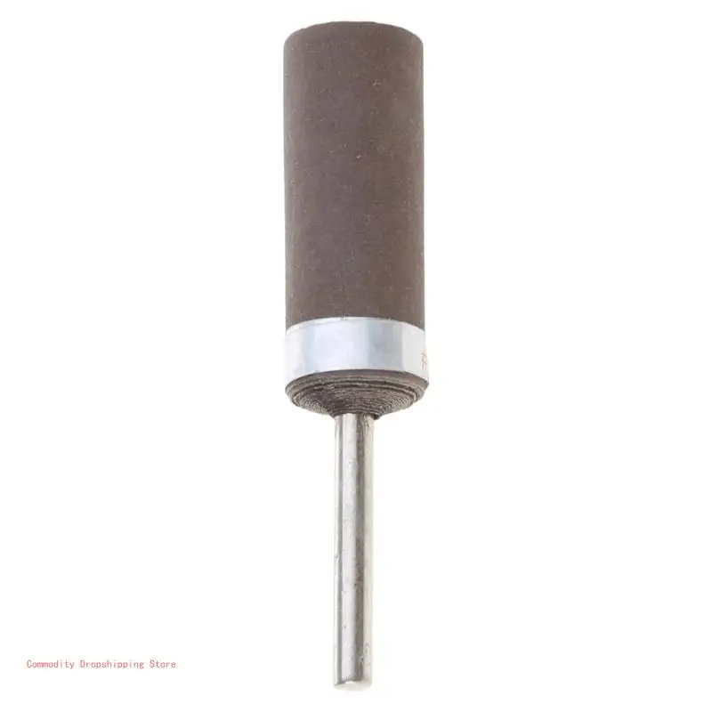 Sandpaper Buffing Rod Cylinder, Sandpaper Rods Grinding for Head 180, 3mm