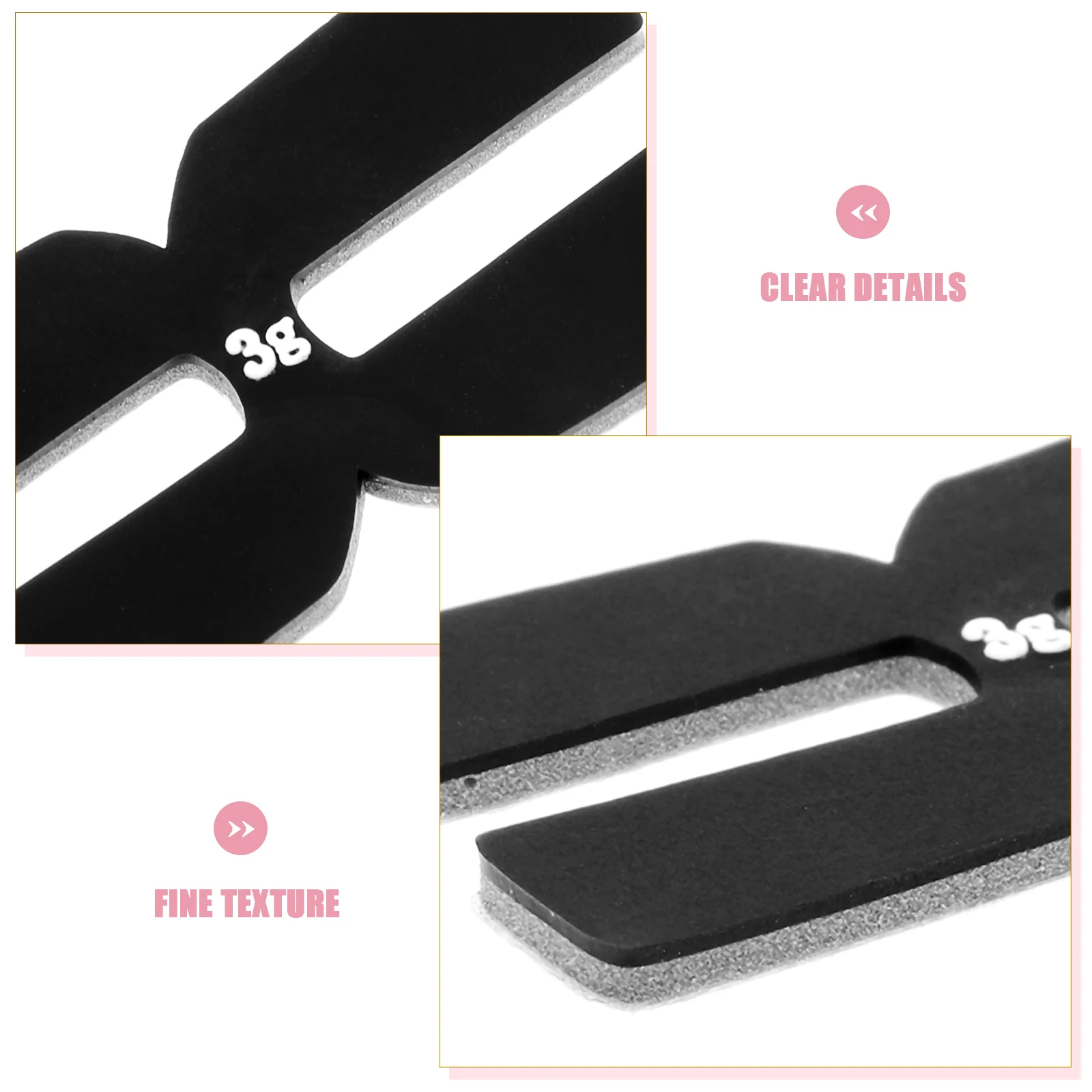 Tennis Racket Weights Shaped Weighted Pad Accent Film Silica Gel Silicone for Weighting