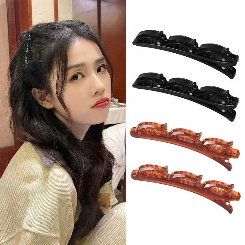 

Новая модная пластиковая заколка для волос, зажимы для парикмахерских, зажимы-КРОКОДИЛЬЧИКИ для парикмахерских аксессуаров, Шпилька для волос