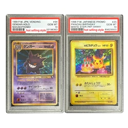 Diy Self Made Ptcg Gengar Collection Card Rating Card Color Flash Replica Rating Card Ptcg Classic Anime Cards Gift Toys