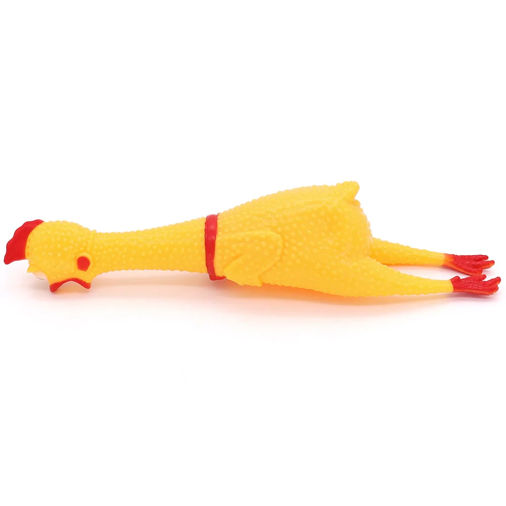 Sakkrrua Dog Teeth Grinding Toys, Screaming Chicken Toys, Relieve Bore, Dog Pet Toys