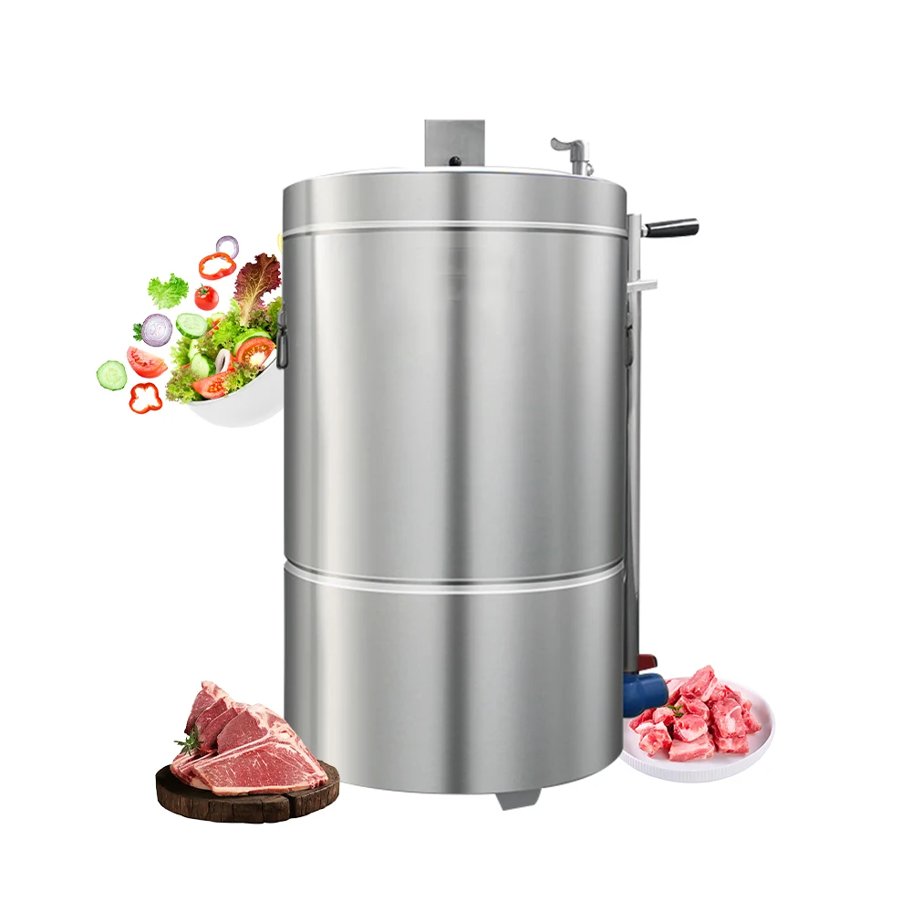 Poweradd Industrial Fruit & Vegetable Washing Machine with Remote Control 110/220V