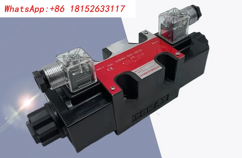 1 قطعة DSW-03-2B2 الملف اللولبي صمام الاتجاه DSW-02-3C2 3C4 3C60 2B3B مم #3