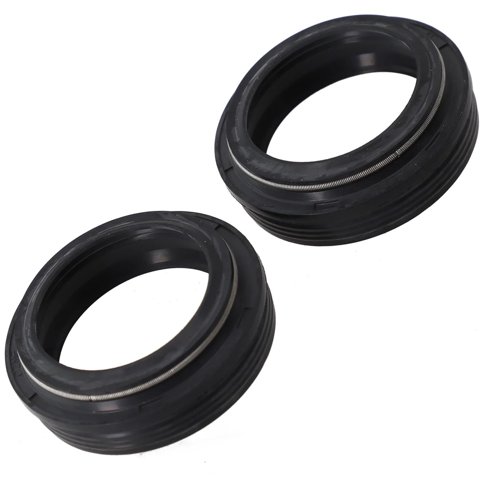 2pcs Bike Bicycle Fork Dusty Seal 28.6/30/32/34mm Dust Wiper Oil Seal Setting Dust Seal On The Inner Tube Of The Front Fork Seal