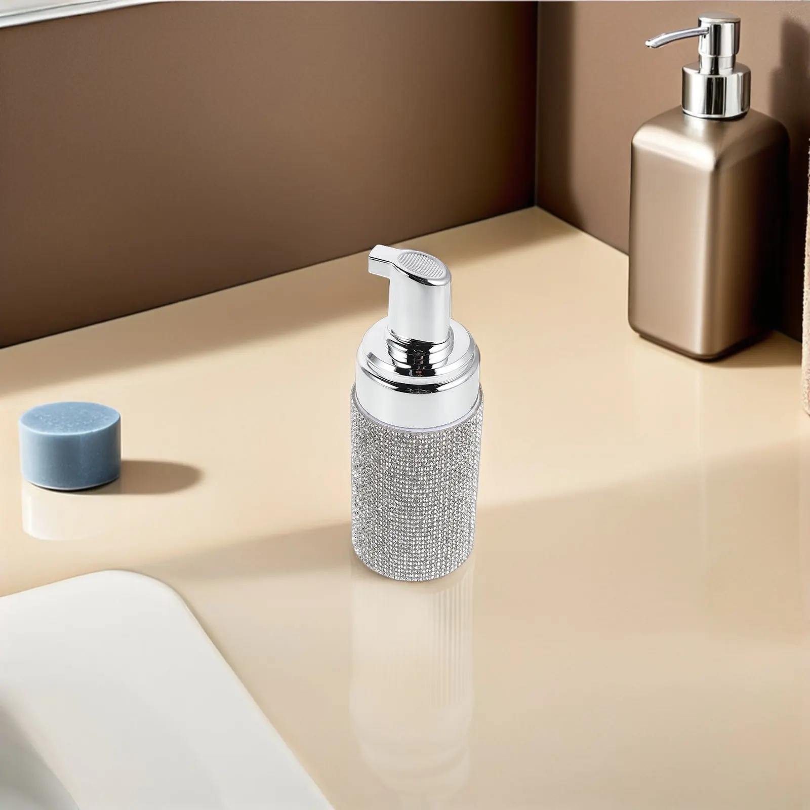 frasco-de-espuma-com-diamantes-brilhantes-de-81ml-tamanho-viagem-dispensador-de-espuma-para-limpeza-facial-recarregavel-e-a-prova-de-vazamentos