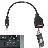 Car AUX Converter Cable for Fiat Fiorino 595 500 500S Toro Fullback Aegea 500X Argo 500L 124