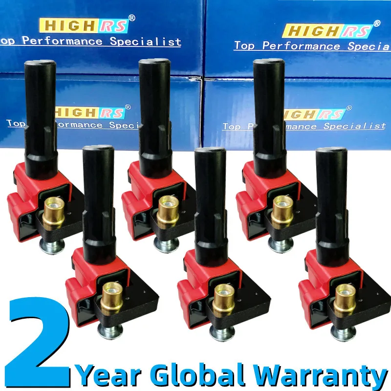 6 IGNITION COIL FIT 2006-2011 Subaru Outback 3.0 3.6 H6 B9 Tribeca Legacy EZ30D EZ30R EZ36D 22433-AA531 GN10435 UF287 coils