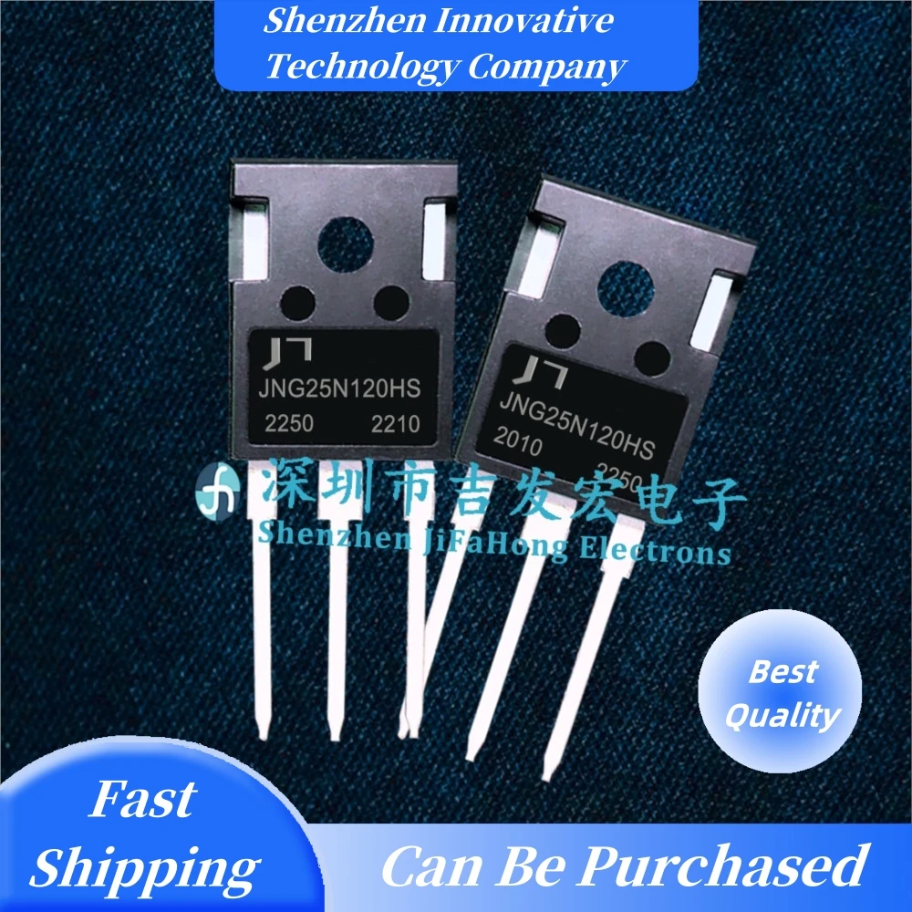 10PCS JNG25N120HS TO-247 IGBT 25A 1200V Best Quality   Fast Shipping